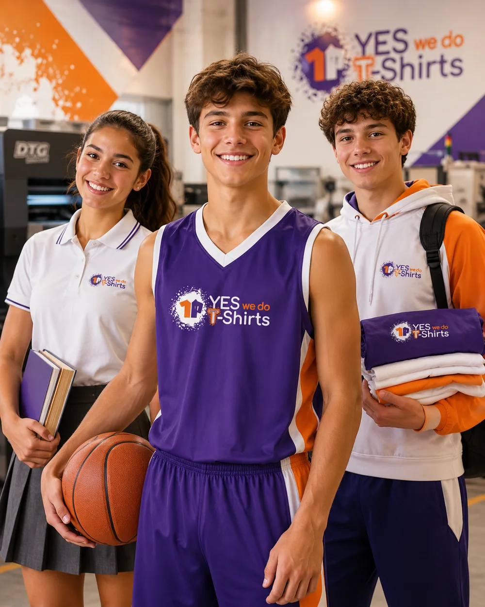 School and sports team uniforms by Yes We Do T-Shirts